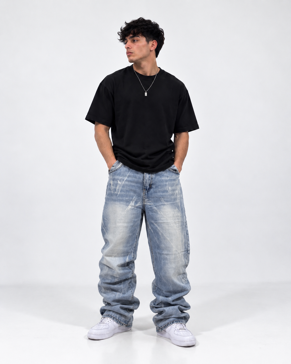 Sky frost jeans