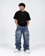 Iron Blue Cargo jeans