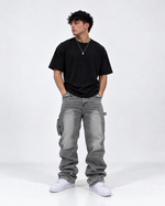 Iron grey jeans