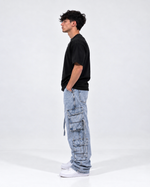 Cargo duo denim jeans