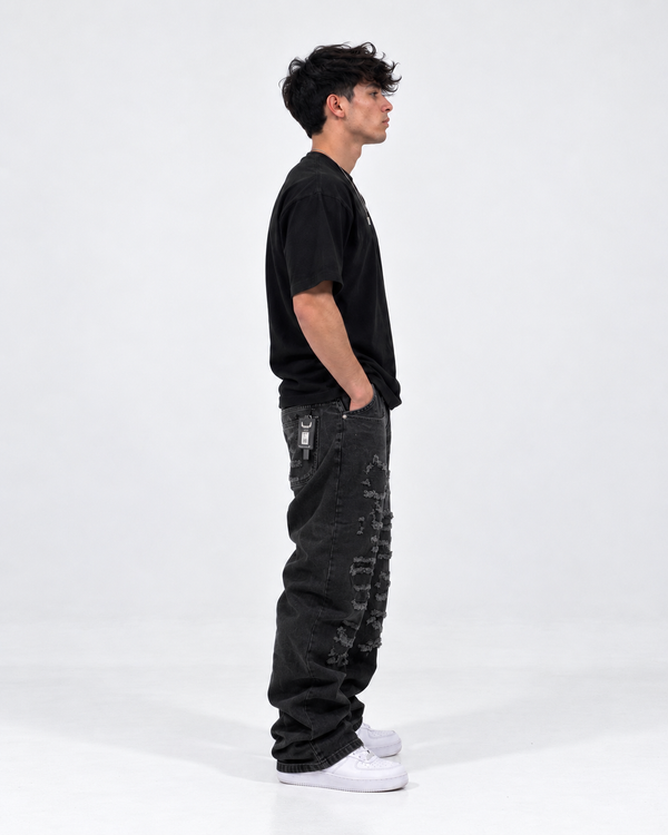 Black Ripped jeans